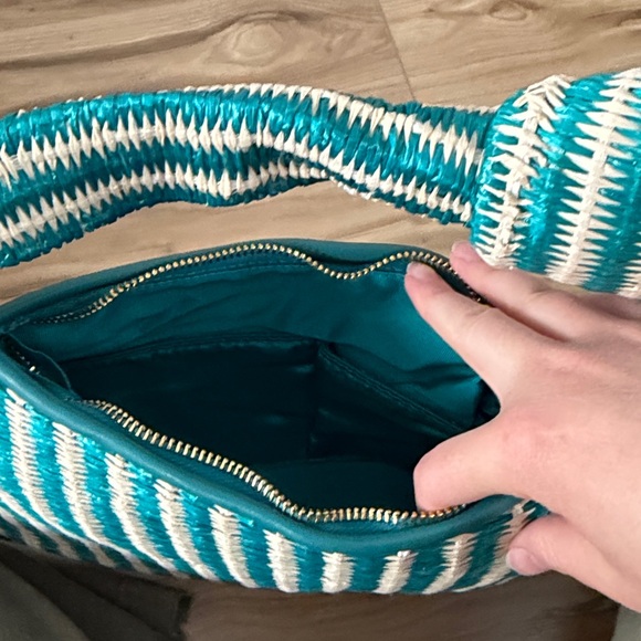 Anthropologie Brigitte Satchel Melie Bianco Raffia Edition - Picture 7 of 8